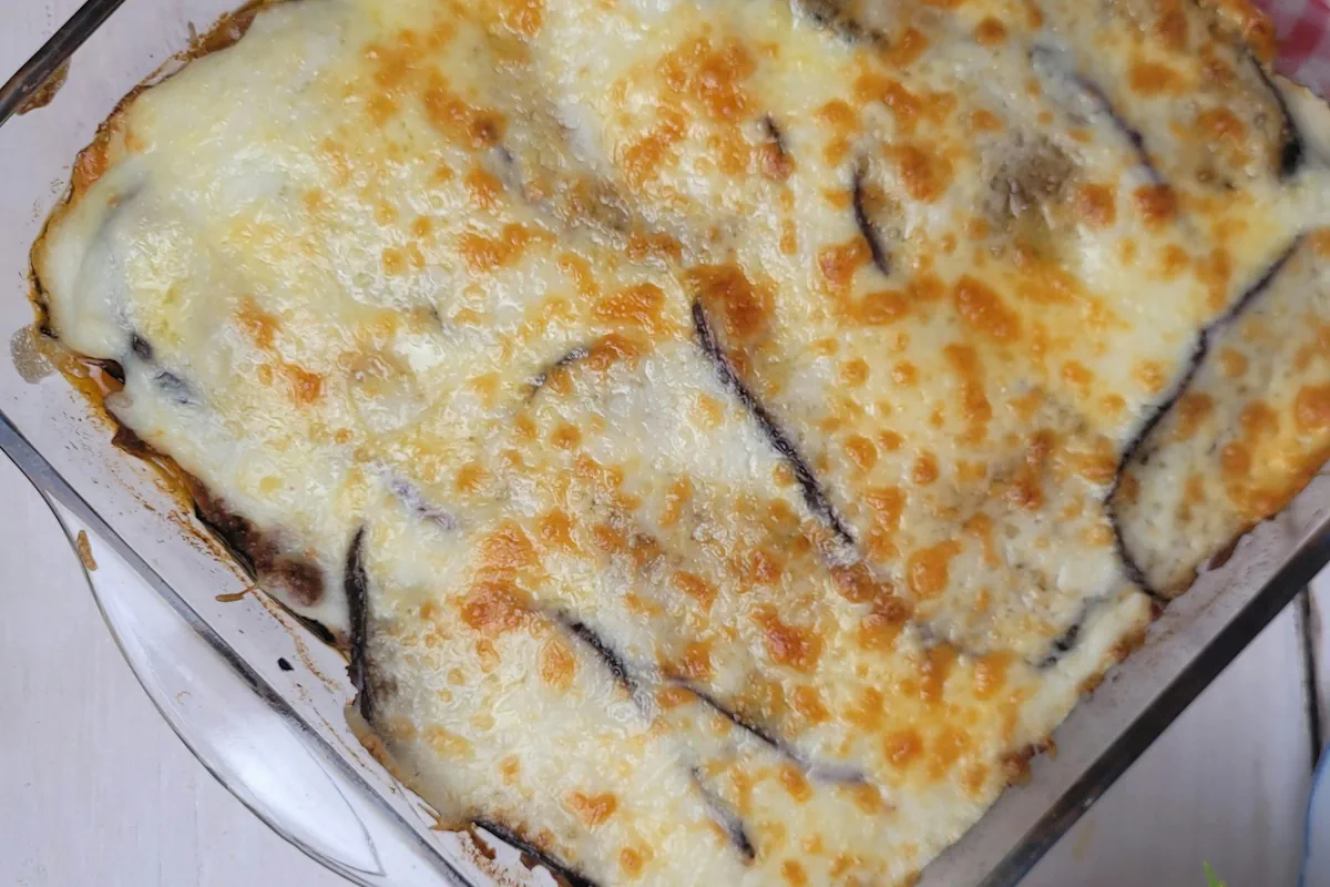 vegansk aubergine parmigiana recept