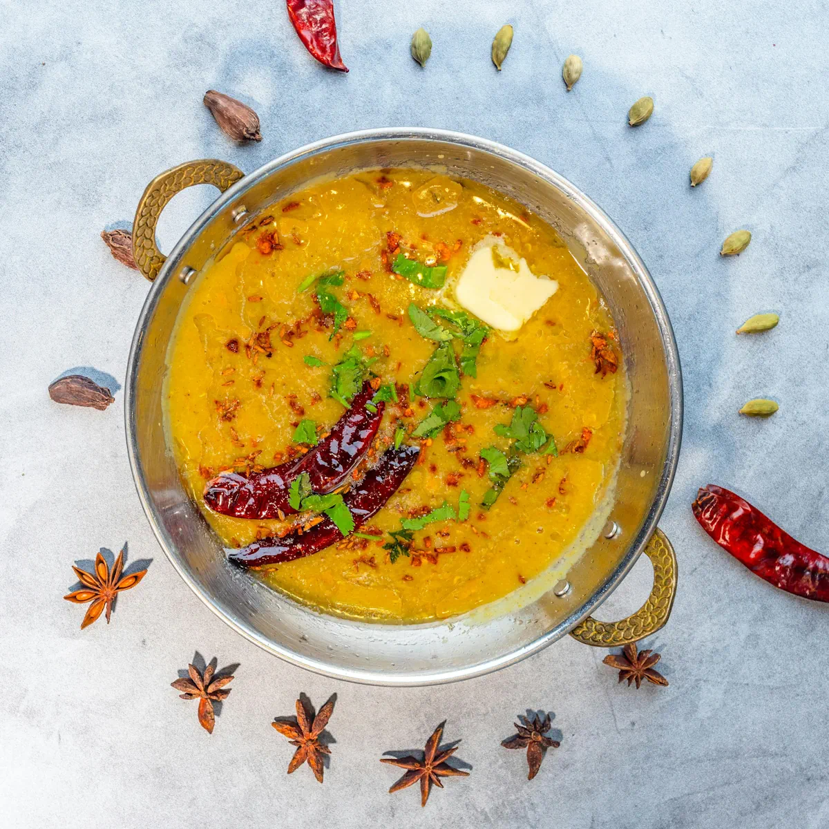 vegansk dal tadka recept