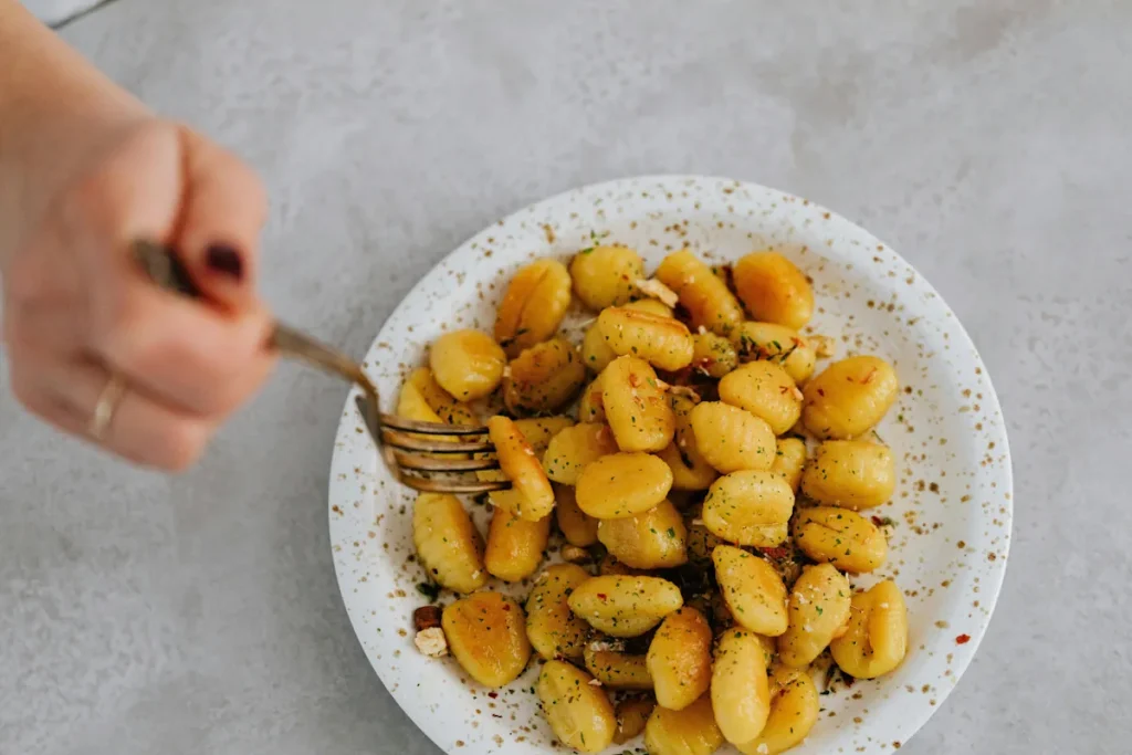 vegetariskt gnocchi